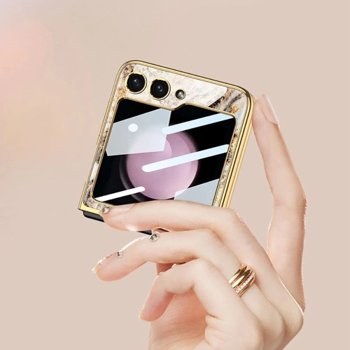 Kup Tech-Protect Samsung Carcasă Mood Marble Galaxy Z Flip 5 Negru - THP2138 - {ean13} - Sklep Home Screen