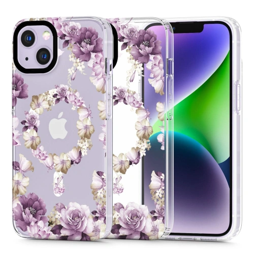 Kup Tech-Protect Apple Tasche Magmood MagSafe iPhone 14 Rose Floral - THP2144 - {ean13} - Sklep Home Screen