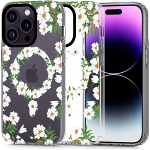 Buy Tech-Protect Magmood MagSafe Apple iPhone 13 Pro Max White Daisy - THP2155 - {ean13} - Home Screen Store Europe