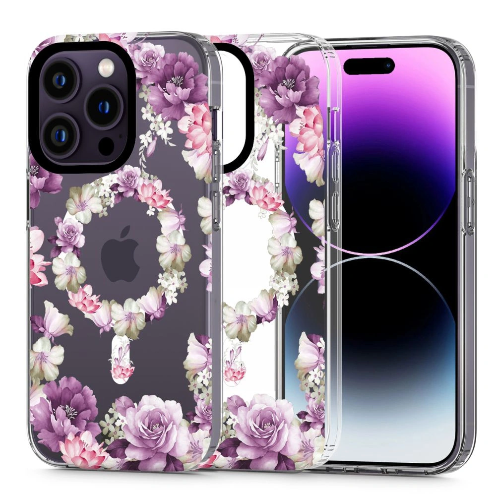 Etui Tech-Protect Magmood MagSafe Apple iPhone 13 Pro Max Rose Floral