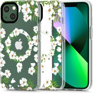 Etui Tech-Protect Magmood MagSafe Apple iPhone 13 mini White Daisy