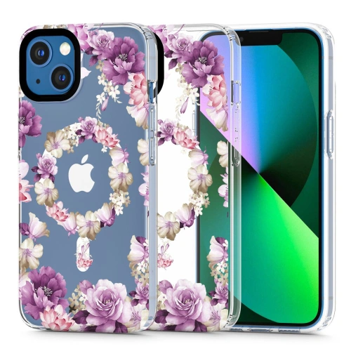 Kup Tech-Protect Apple Tasche Magmood MagSafe iPhone 13 mini Rose Floral - THP2159 - {ean13} - Sklep Home Screen