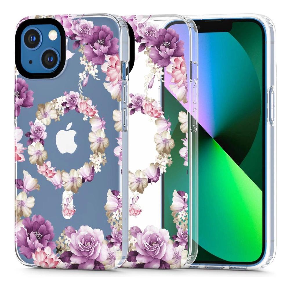 Etui Tech-Protect Magmood MagSafe Apple iPhone 13 mini Rose Floral
