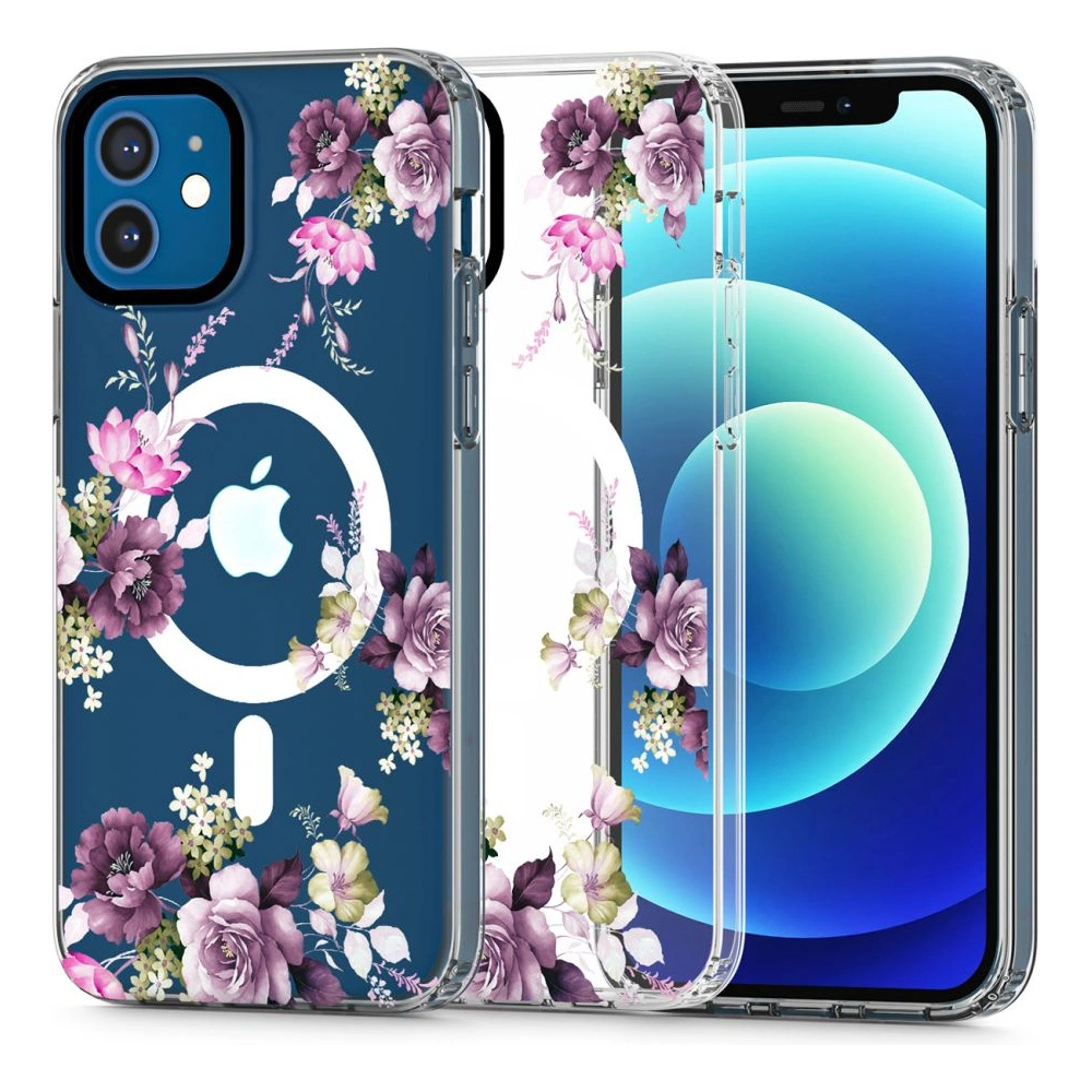Etui Tech-Protect Magmood MagSafe Apple iPhone 12/12 Pro Spring Floral
