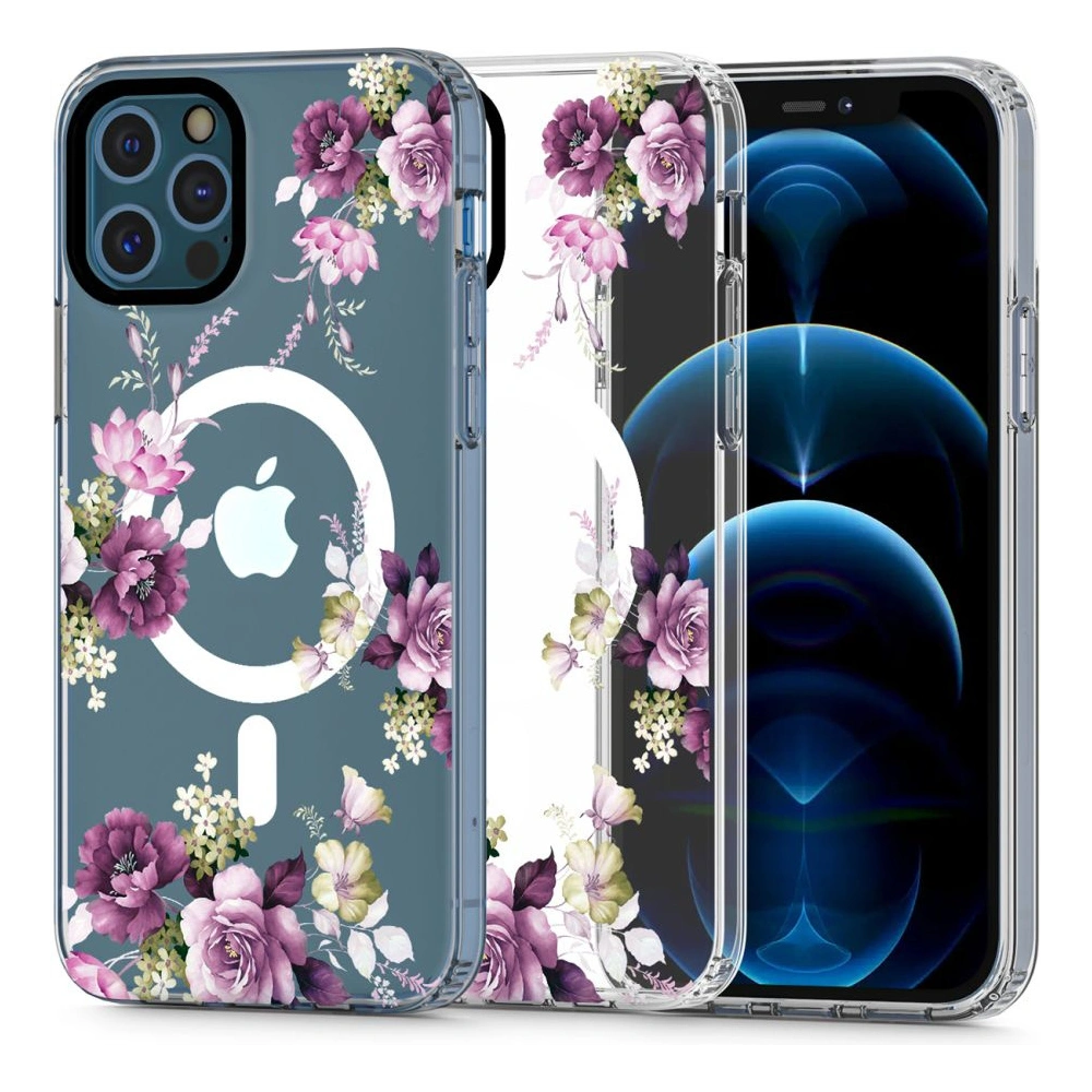 Etui Tech-Protect Magmood MagSafe Apple iPhone 12/12 Pro Spring Floral