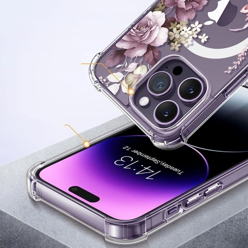 Kup Etui Tech-Protect Magmood MagSafe Apple iPhone 12/12 Pro Spring Floral - THP2163 - {ean13} - Sklep Home Screen