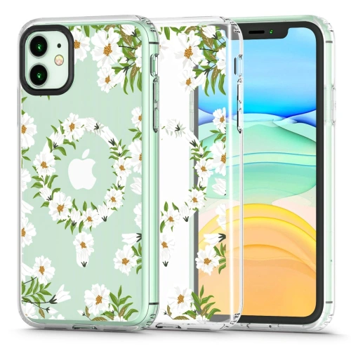 Kup Tech-Protect Apple Tasche Magmood MagSafe iPhone 11 Weiß Daisy - THP2164 - {ean13} - Sklep Home Screen