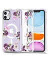 Etui Tech-Protect Magmood MagSafe Apple iPhone 11 Jarní květinový