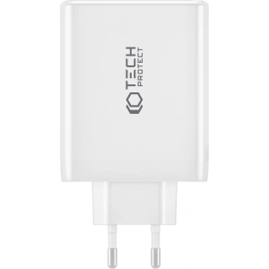 Kup Tech-Protect Încărcător de rețea NC100W-GaN Încărcător de rețea cu 4 porturi PD 100W QC 3.0 Alb - THP2167 - {ean13} - Sklep Home Screen
