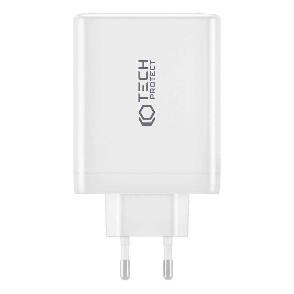 Ładowarka sieciowa Tech-Protect NC100W-GaN 4-port Network Charger PD 100W QC 3.0 White