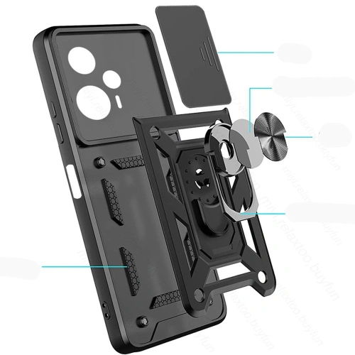Kup Etui Tech-Protect CamShield Pro Xiaomi POCO F5 Fekete - THP2169 - {ean13} - Sklep Home Screen