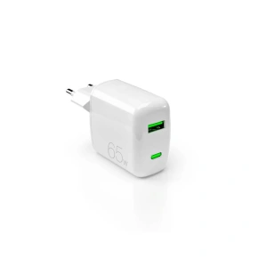 Kup Ładowarka sieciowa PURO MiniPro Wall Charger GaN USB-C/USB-A 65W PD (biały) - PUR723 - {ean13} - Sklep Home Screen