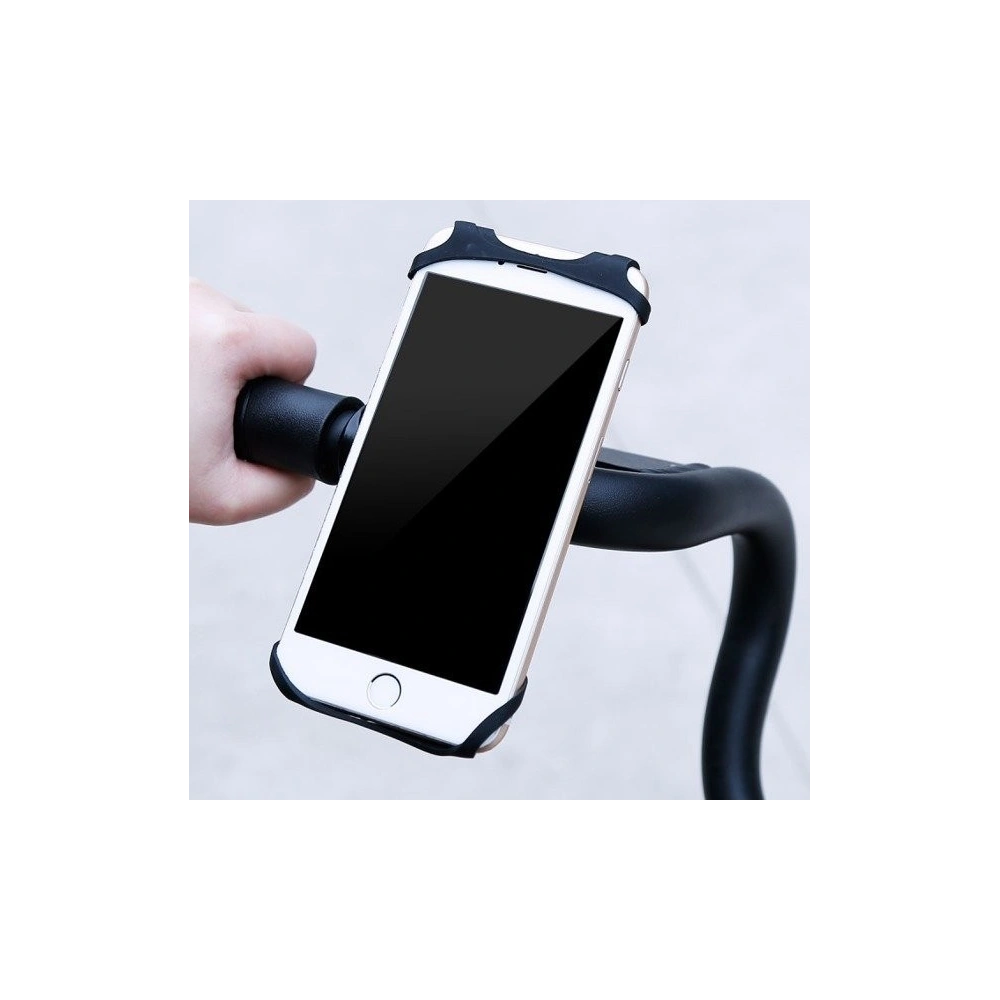 Uchwyt rowerowy Baseus Miracle do telefonów - czarny