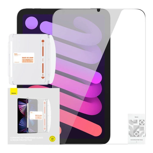Kup Baseus 0.mm Apple Sticlă temperată Corning iPad mini 2021 (generația a 6-a) / iPad mini 8.3" 2024 7gen - BSU4518 - {ean13} - Sklep Home Screen