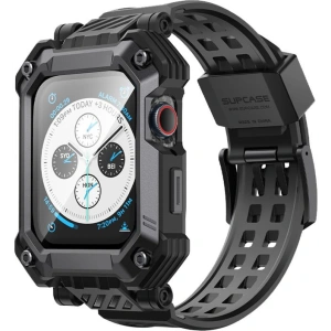 Kup Set husă + sticlă Supcase Unicorn Beetle Pro Apple Watch 4/5/6/7/SE/8/9 44/45mm Negru - SPC367 - {ean13} - Sklep Home Screen