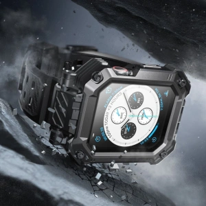 Kup Zestaw etui + szkło Supcase Unicorn Beetle Pro Apple Watch 4/5/6/7/SE/8/9 44/45mm Black - SPC367 - {ean13} - Sklep Home Screen