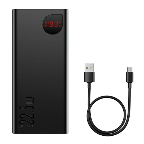 Kup Baseus Powerbank Adaman 40000mAh 22.5W (schwarz) - BSU4519 - {ean13} - Sklep Home Screen