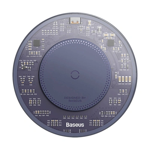 Kup Bezdrátová nabíječka Baseus Simple 2 15W + kabel USB-C/USB-C (fialová) - BSU4521 - {ean13} - Sklep Home Screen