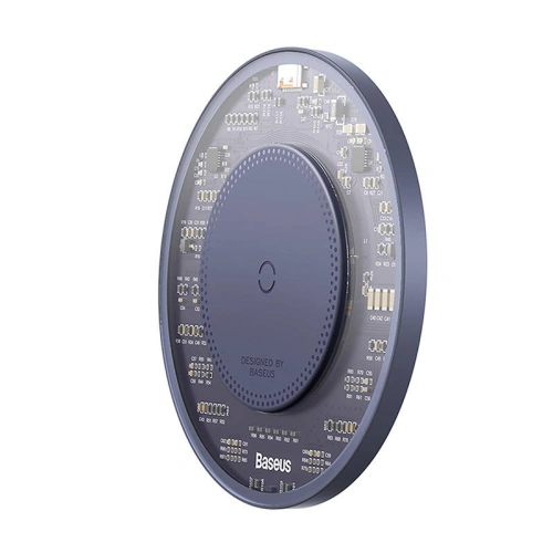 Buy Baseus Simple 2 Wireless Charger 15W + USB-C/USB-C cable (purple) - BSU4521 - {ean13} - Home Screen Store Europe