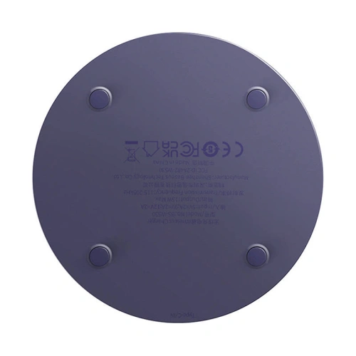 Kup Baseus Încărcător wireless Simple 2 15W + cablu USB-C/USB-C (violet) - BSU4521 - {ean13} - Sklep Home Screen