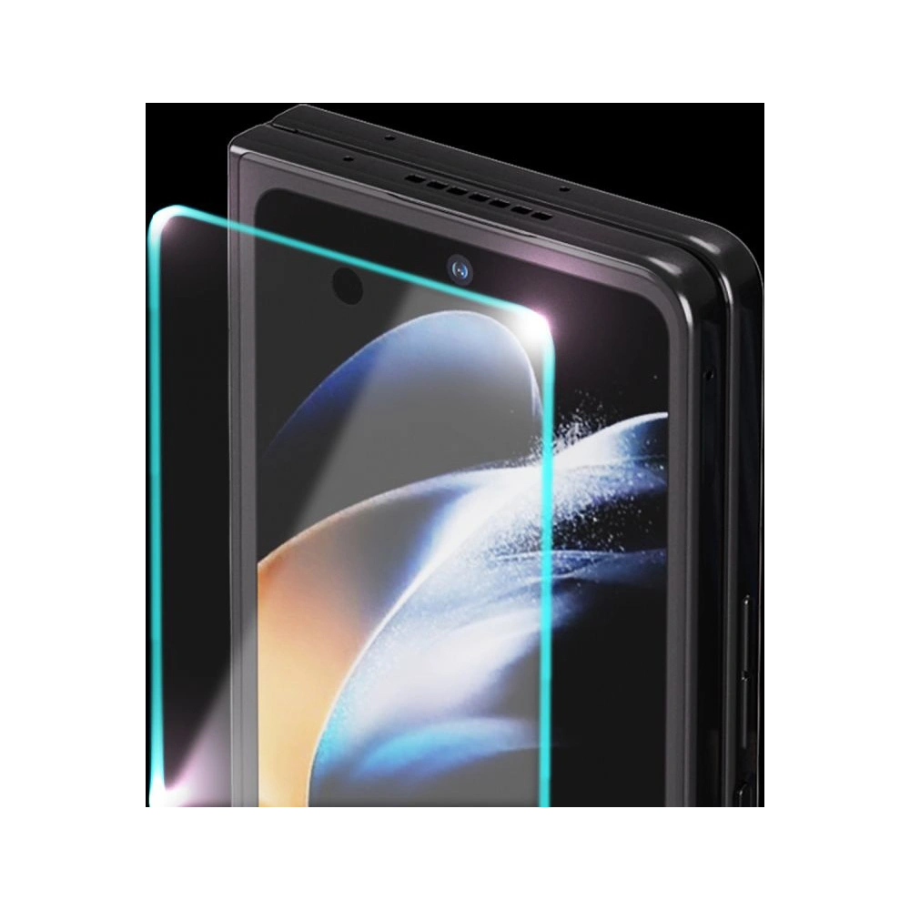 Szkło hartowane z klejem UV Whitestone Dome Glass Samsung Galaxy Z Fold 5 Clear [2 PACK]