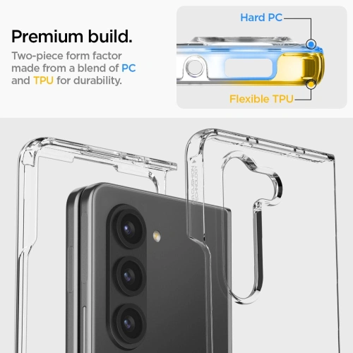 Kup Spigen Samsung Carcasă Ultra Hybrid Galaxy Z Fold 5 Crystal Clear - SPN2897 - {ean13} - Sklep Home Screen