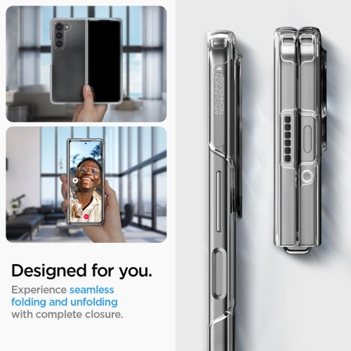 Kup Etui Spigen Ultra Hybrid Samsung Galaxy Z Fold 5 Crystal Clear - SPN2897 - {ean13} - Sklep Home Screen