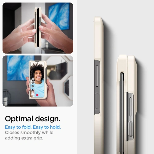 Kup Spigen Samsung Carcasă Thin Fit Pen Galaxy Z Fold 5 Pearled Ivory - SPN2900 - {ean13} - Sklep Home Screen
