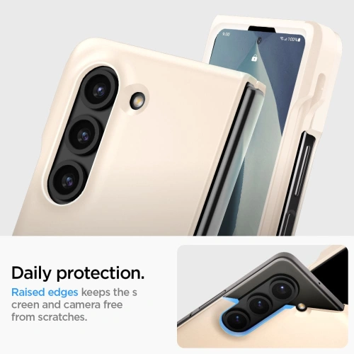 Kup Spigen Samsung Case Dünn Fit Pen Galaxy Z Fold 5 Perlmutter Elfenbein - SPN2900 - {ean13} - Sklep Home Screen