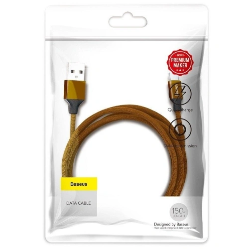 Kup Cablul Baseus Yiven Micro USB 150cm 2A - maro - BSU117BR - {ean13} - Sklep Home Screen