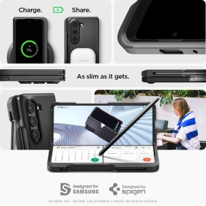 Kup Etui Spigen Thin Fit Pen Samsung Galaxy Z Fold 5 černé - SPN2901 - {ean13} - Sklep Home Screen