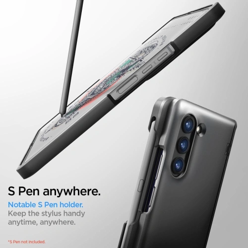Kup Etui Spigen Slim Armor Pro Pen Samsung Galaxy Z Fold 5 Fekete - SPN2902 - {ean13} - Sklep Home Screen