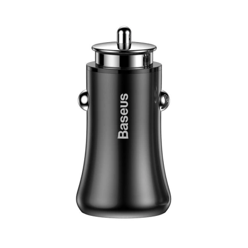 Buy Baseus Gentleman Car Charger 2xUSB Black - BSU118BLK - {ean13} - Home Screen Store Europe