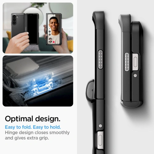 Kup Etui Spigen Slim Armor Pro Pen Samsung Galaxy Z Fold 5 Fekete - SPN2902 - {ean13} - Sklep Home Screen