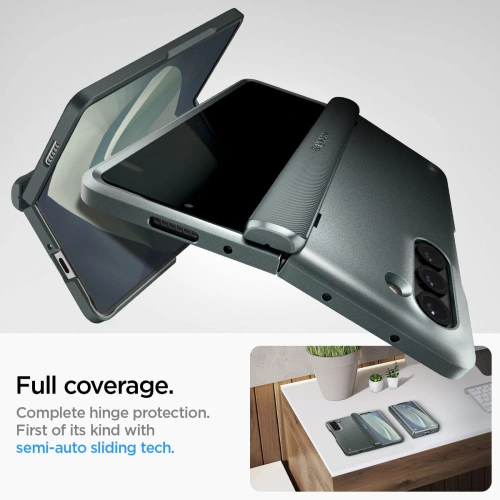 Kup Spigen Samsung Tasche Slim Armor Pro Galaxy Z Fold 5 Abyss Grün - SPN2903 - {ean13} - Sklep Home Screen