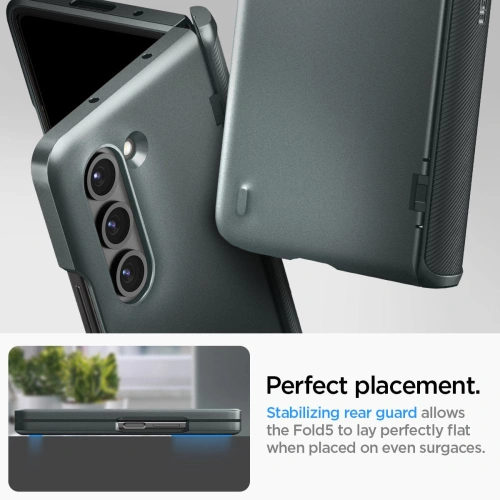 Kup Spigen Samsung Tasche Slim Armor Pro Galaxy Z Fold 5 Abyss Grün - SPN2903 - {ean13} - Sklep Home Screen