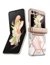 Etui Supcase Cosmo Samsung Galaxy Z Flip 5 Márvány Rózsaszín