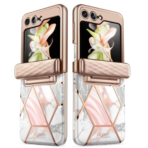 Kup Etui Supcase Cosmo Samsung Galaxy Z Flip 5 Marble Pink - SPC368 - {ean13} - Sklep Home Screen