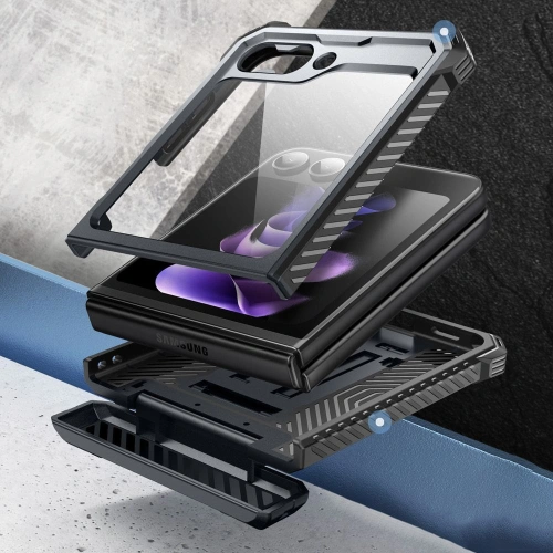 Kup Supcase Samsung Husă IBLSN Armorbox Galaxy Z Flip 5 Negru - SPC369 - {ean13} - Sklep Home Screen