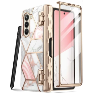 Kup Supcase Samsung Carcasă Cosmo Pen Galaxy Z Fold 5 Marble Roz - SPC371 - {ean13} - Sklep Home Screen