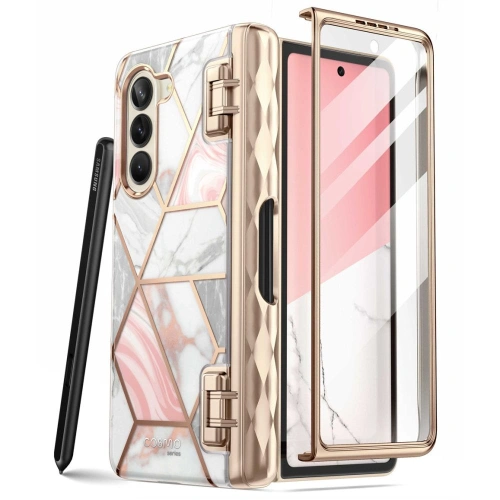 Kup Supcase Samsung Tasche Cosmo Pen Galaxy Z Fold 5 Marmor Rosa - SPC371 - {ean13} - Sklep Home Screen