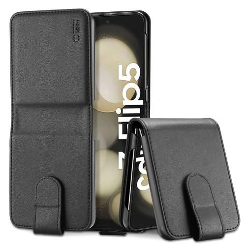 Kup Tech-Protect Samsung Carcasă Wallet Galaxy Z Flip 5 Negru - THP2175 - {ean13} - Sklep Home Screen