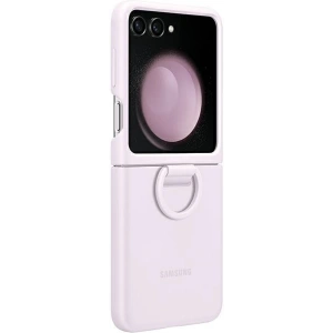 Buy Samsung Galaxy Z Flip 5 EF-PF731TVEGWW avender Silicone Case with Ring - SMG900 - {ean13} - Home Screen Store Europe