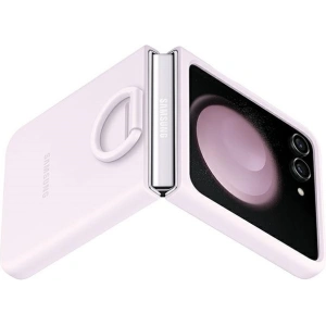Buy Samsung Galaxy Z Flip 5 EF-PF731TVEGWW avender Silicone Case with Ring - SMG900 - {ean13} - Home Screen Store Europe