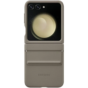 Kup Samsung Husă Galaxy Z Flip 5 EF-VF731PAEGWWW etoupe Flap ECO-piele - SMG901 - {ean13} - Sklep Home Screen