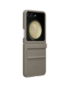 Buy Samsung Galaxy Z Flip 5 EF-VF731PAEGWW etoupe Flap ECO-Leather Case - SMG901 - {ean13} - Home Screen Store Europe