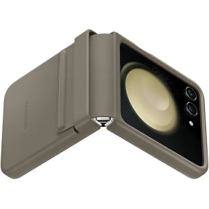Buy Samsung Galaxy Z Flip 5 EF-VF731PAEGWW etoupe Flap ECO-Leather Case - SMG901 - {ean13} - Home Screen Store Europe
