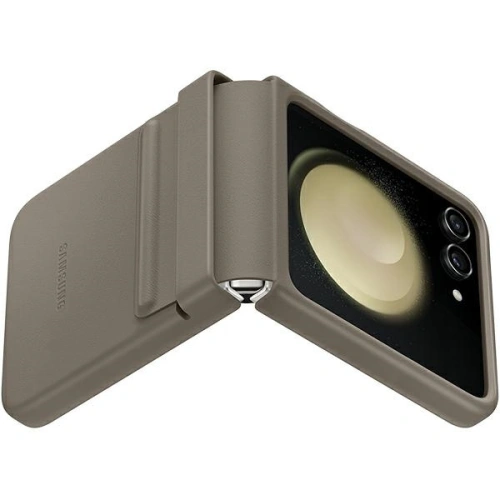 Buy Samsung Galaxy Z Flip 5 EF-VF731PAEGWW etoupe Flap ECO-Leather Case - SMG901 - {ean13} - Home Screen Store Europe