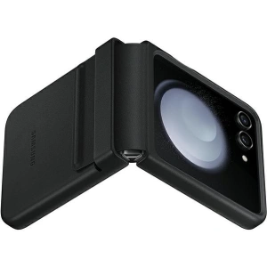 Buy Samsung Galaxy Z Flip 5 EF-VF731PBEGWW black Flap ECO-Leather Case - SMG902 - {ean13} - Home Screen Store Europe