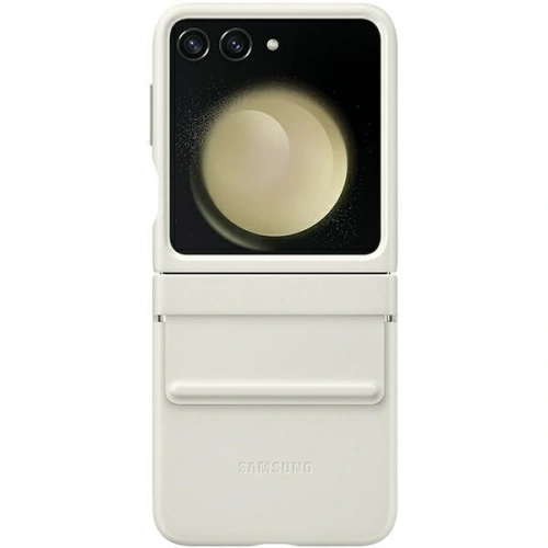 Kup Samsung Carcasă Galaxy Z Flip 5 EF-VF731PUEGWWW cremă/crem Flap ECO-piele - SMG903 - {ean13} - Sklep Home Screen
